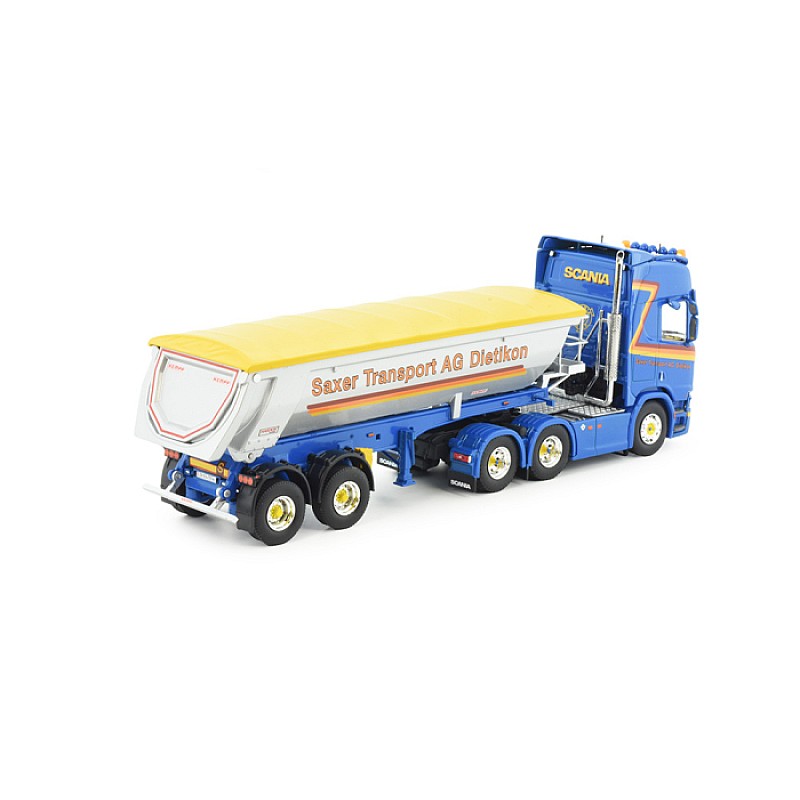 Saxer Scania Next Gen R770 6x4 & Tipper Trailer
